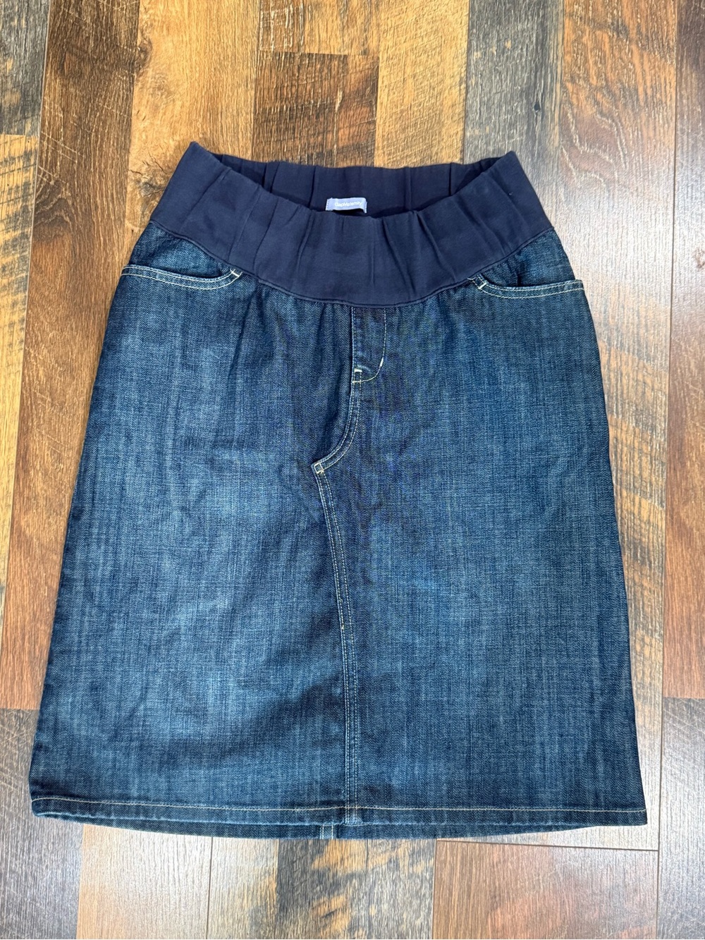 Gap Maternity Under Belly Jean Skirt